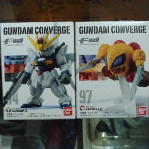Gundam Converge set Gundam X dan Zakrello