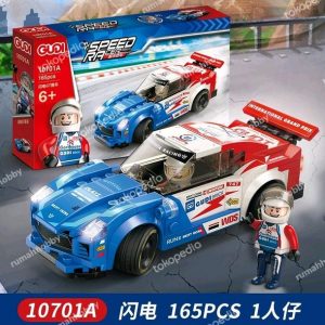 Lego Block Speed Racer Mobil Balap merk GUDI 10701