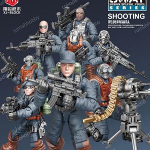 Lego Block Blok Soldier SWAT Shooting Police